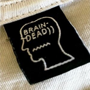 Brain Dead Cream Logo Tee